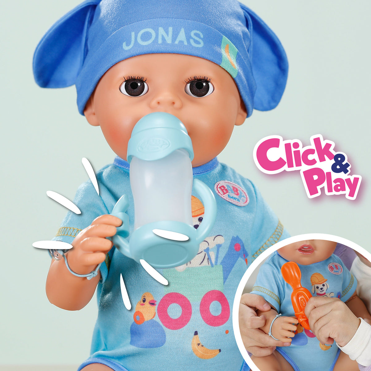 BABY Born Jonas Click & Play 43cm Doll