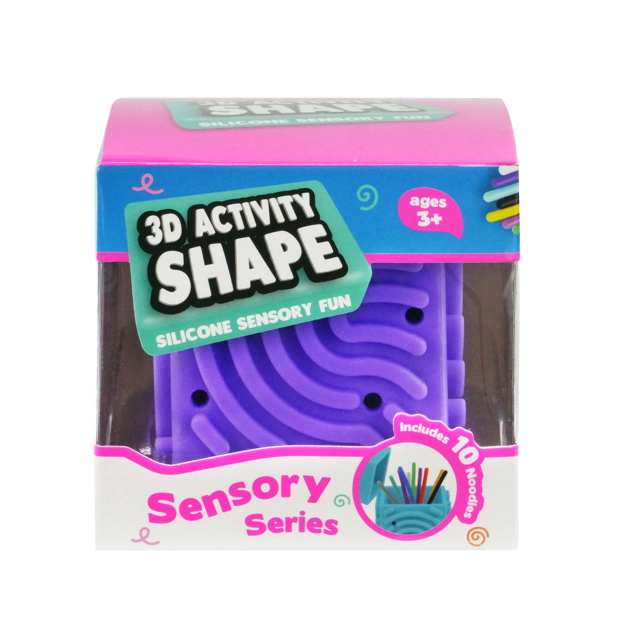 Silicone 3D Activity Shape Assorted Styles