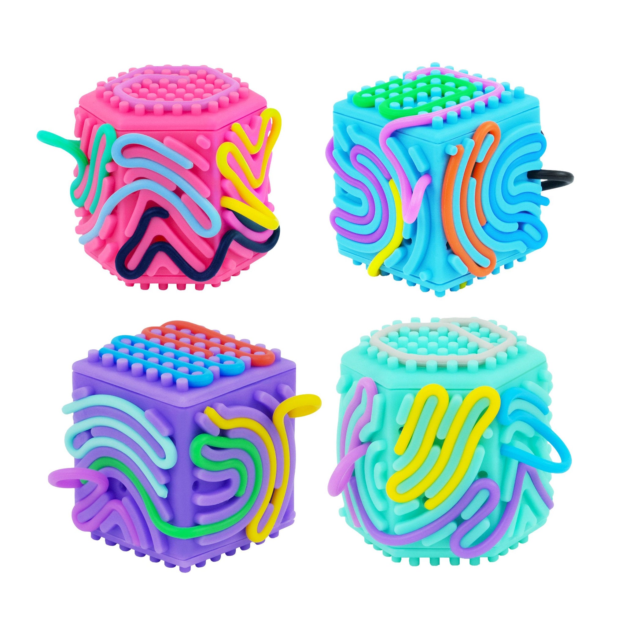 Silicone 3D Activity Shape Assorted Styles