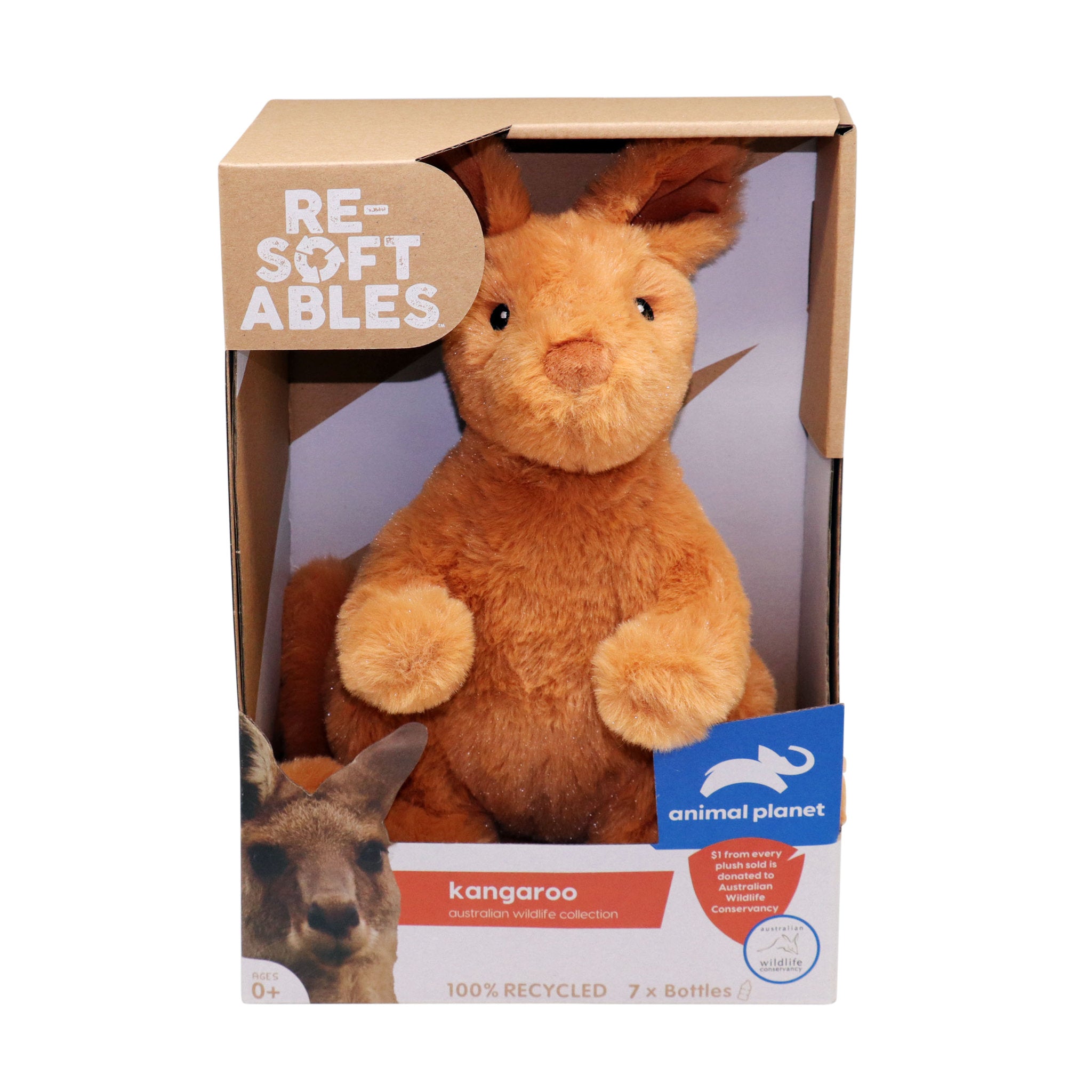 Resoftables Animal Planet 10 Inch Australian Animals Kangaroo