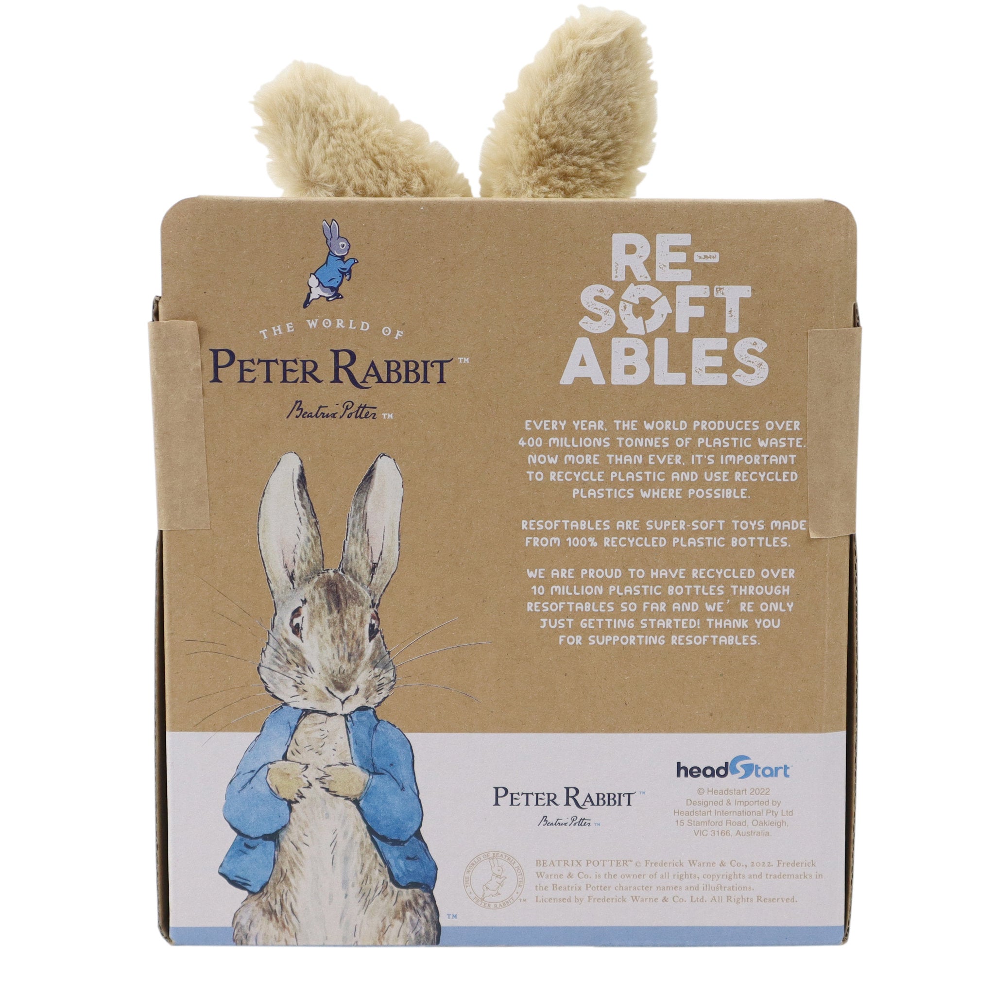Resoftables Peter Rabbit 9 Inch In Basket