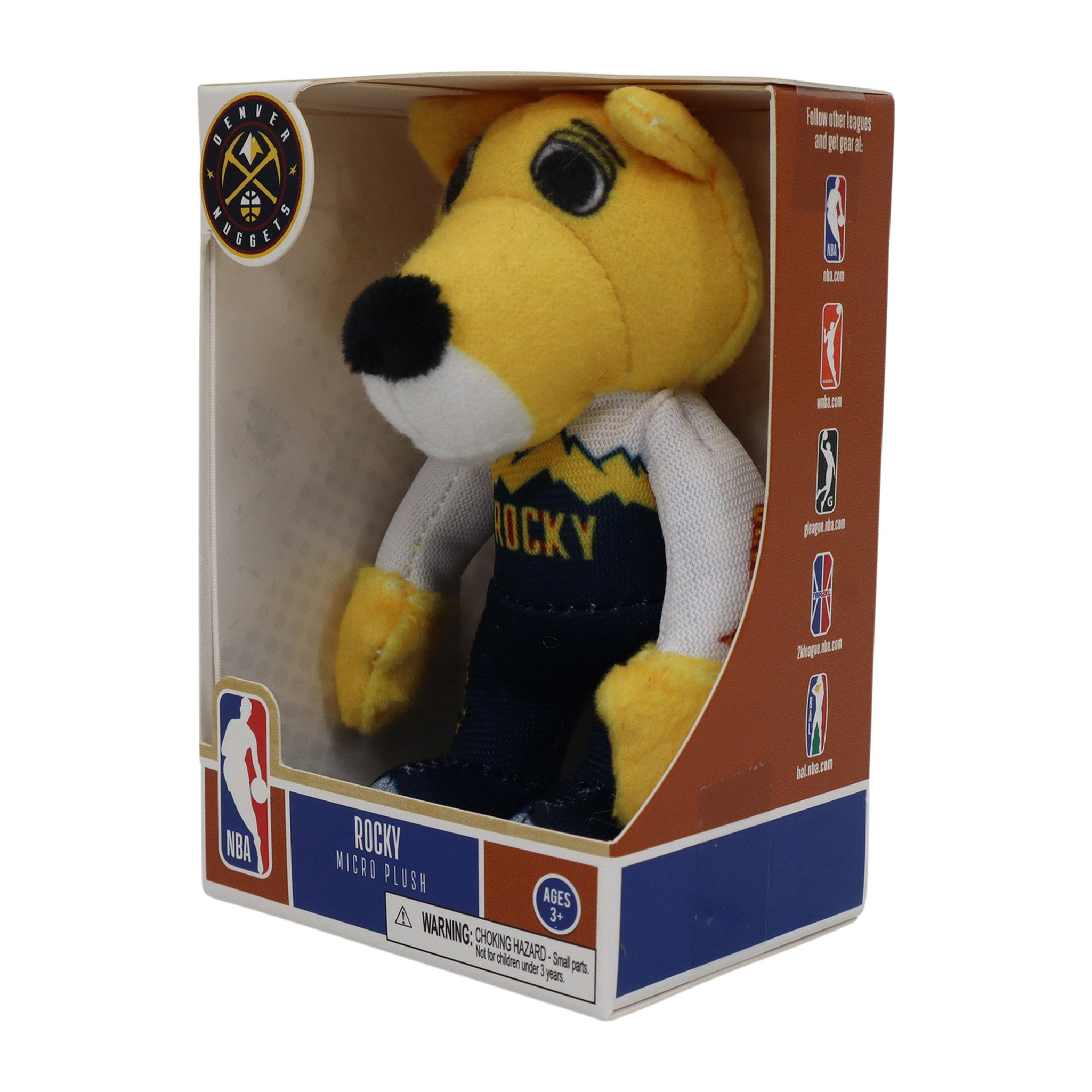 NBA Micro 3 Inch Plush - Denver Nuggets Rocky