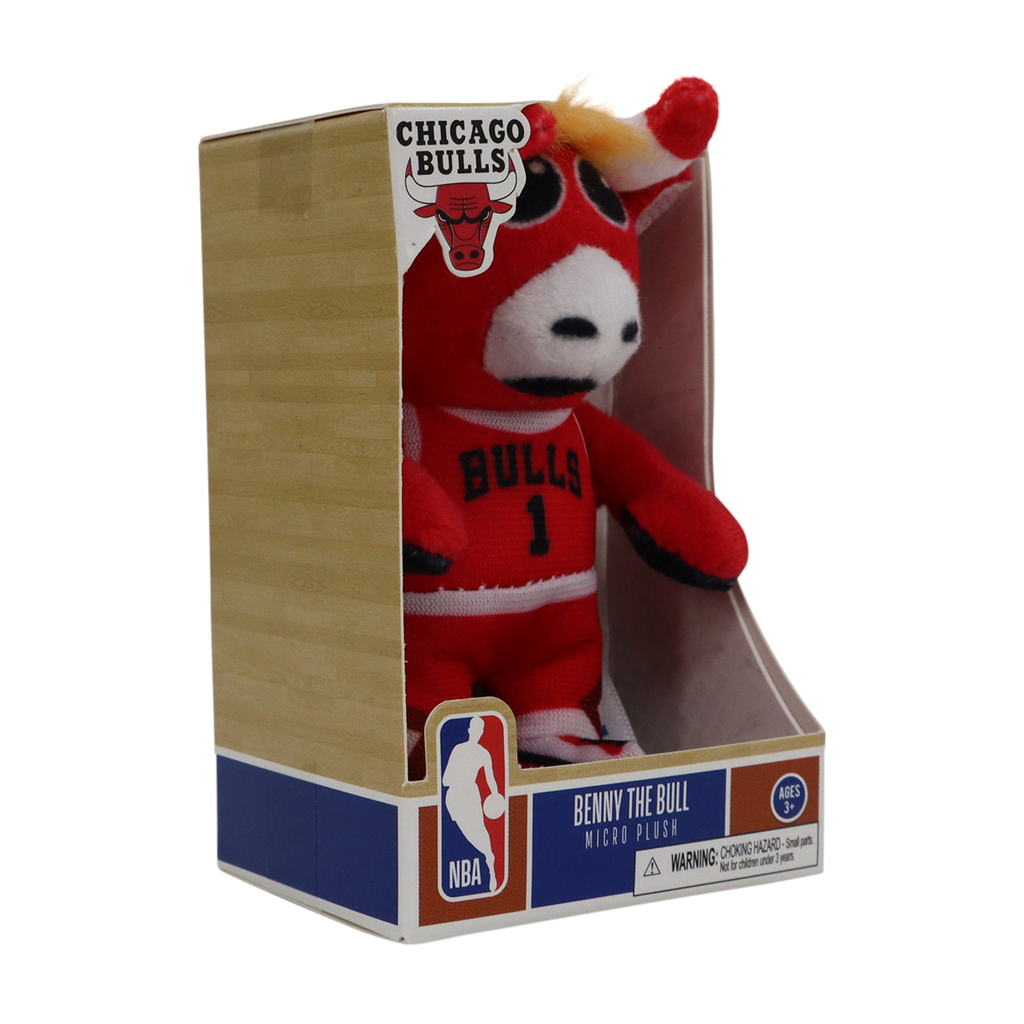 NBA Mirco 3 Inch Plush - Chicago Bulls Benny