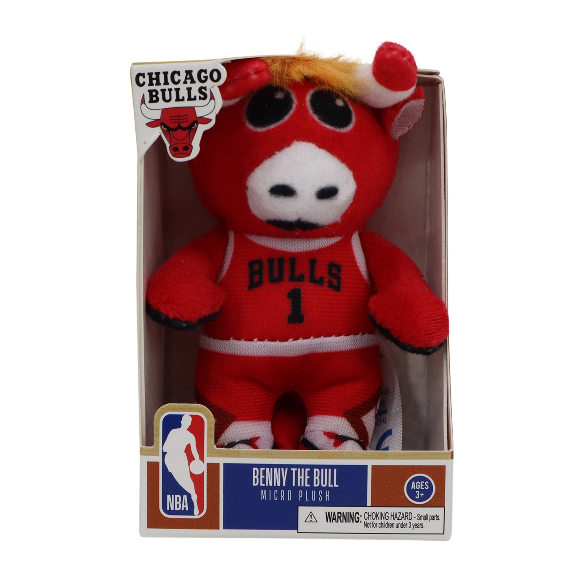 NBA Mirco 3 Inch Plush - Chicago Bulls Benny