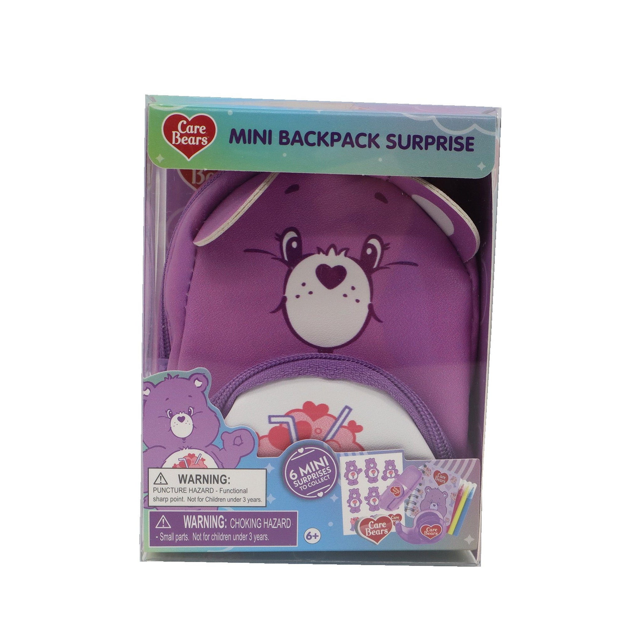 Care Bears Mini Backpack Surprise Wave 3 - Share Bear
