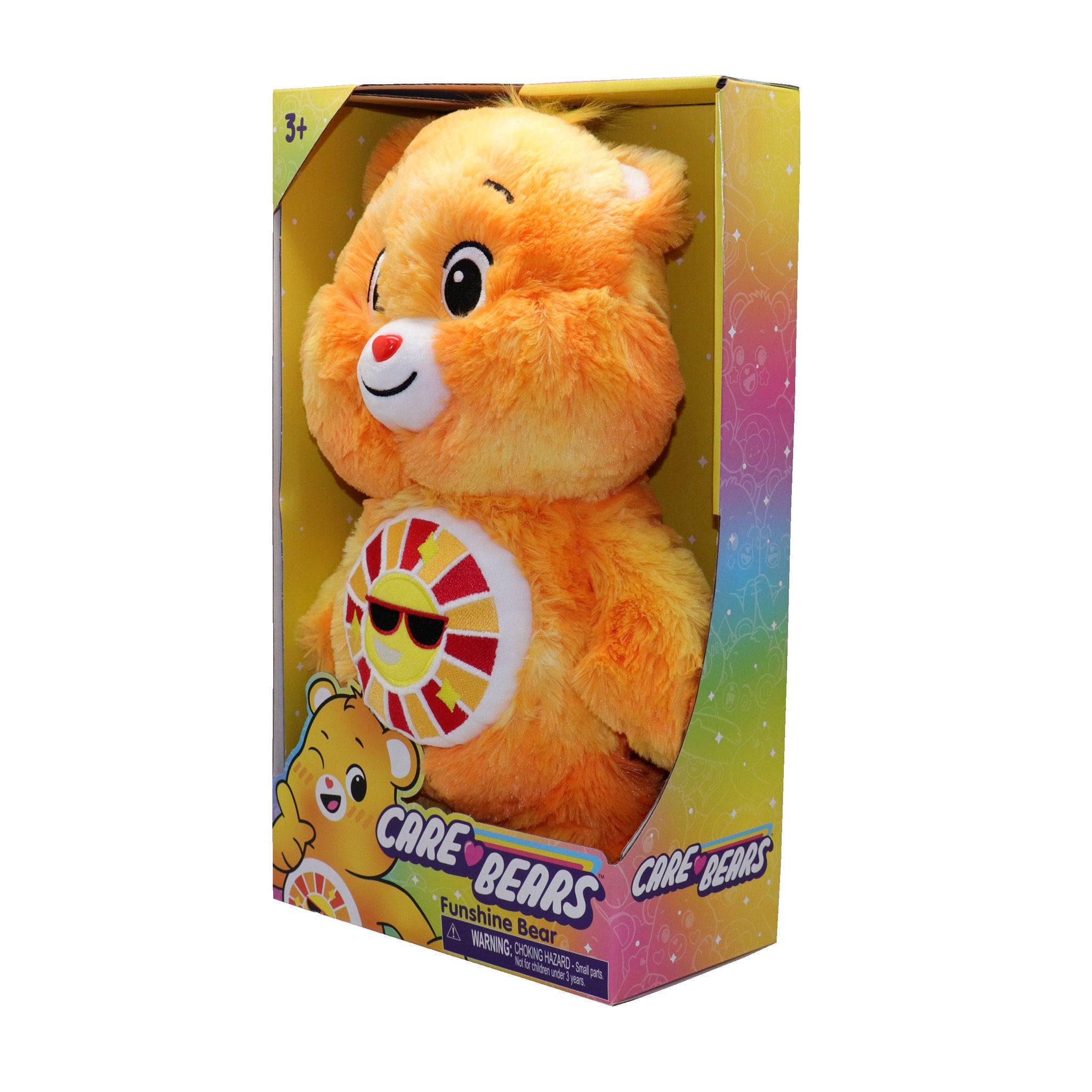 Care Bears Unlock the Magic Medium Plush Wave 8 - Funshine Bear 2.0