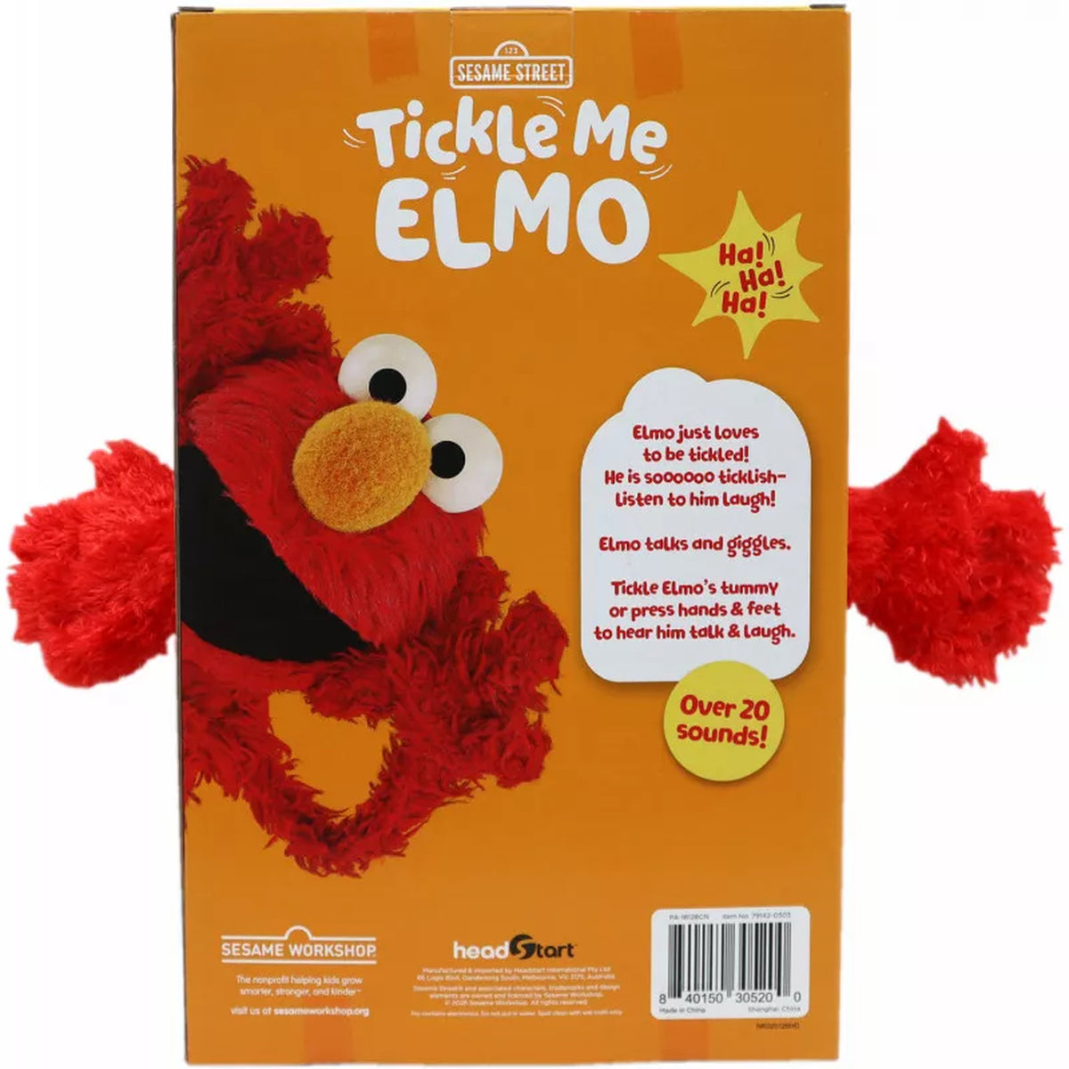 Sesame Street Tickle Me Elmo 30th Anniversary Edition