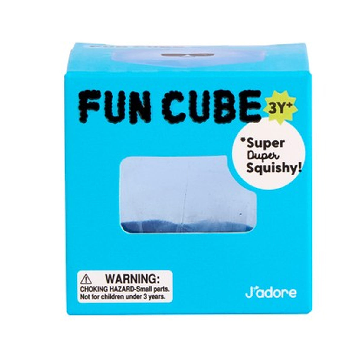 J'adore Fun Ice Cube Squishy - Blue