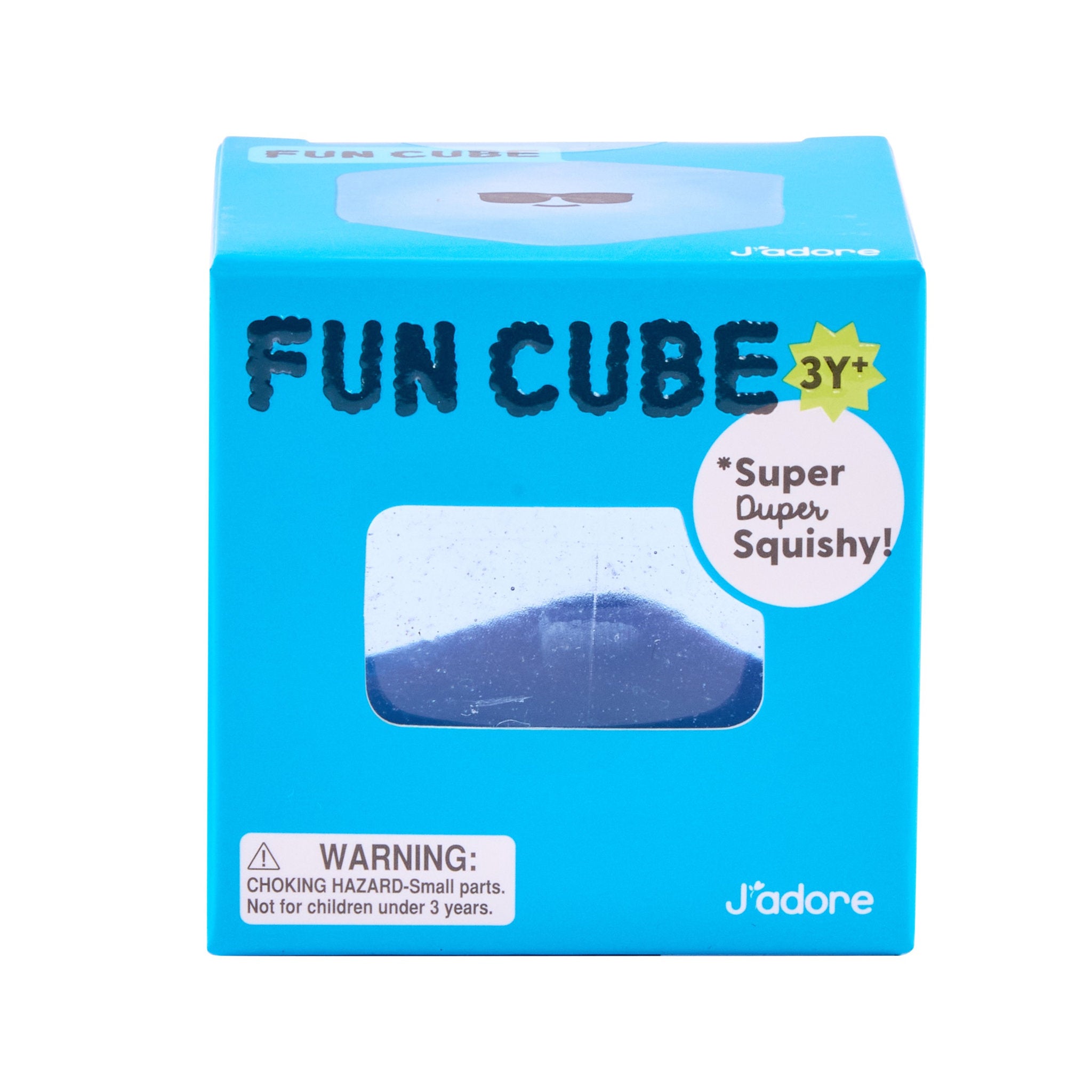 J'adore Fun Ice Cube Squishy - Blue