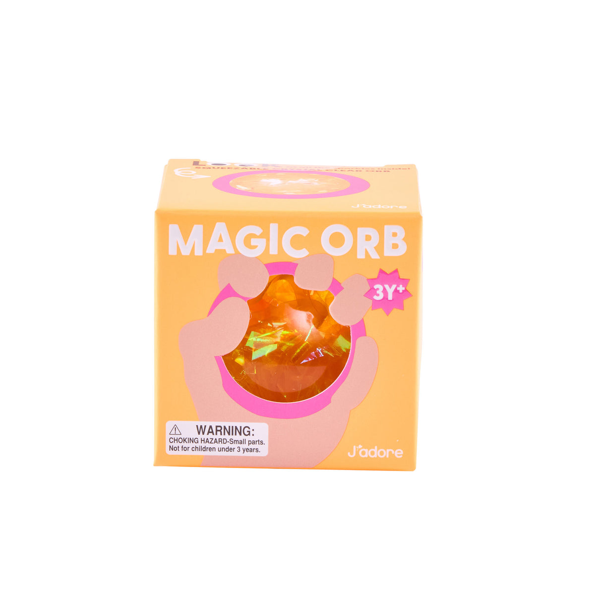 J'adore Magic Orb Squishy - Orange