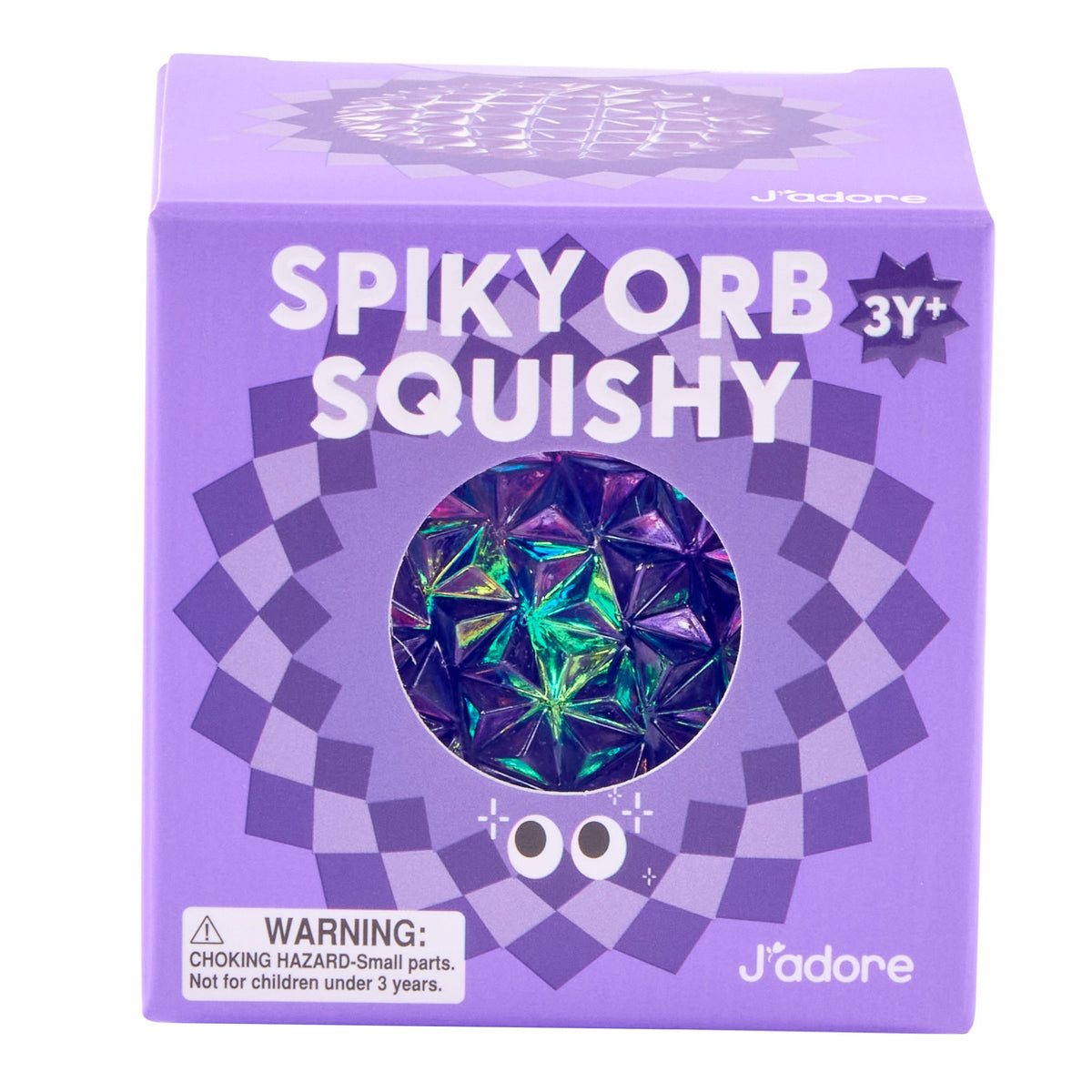 J'adore Spiky Orb Squishy - Purple