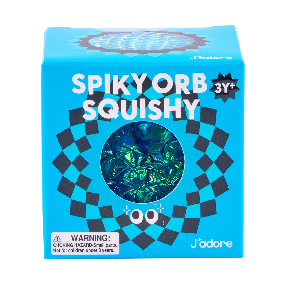 J'adore Spiky Orb Squishy - Blue
