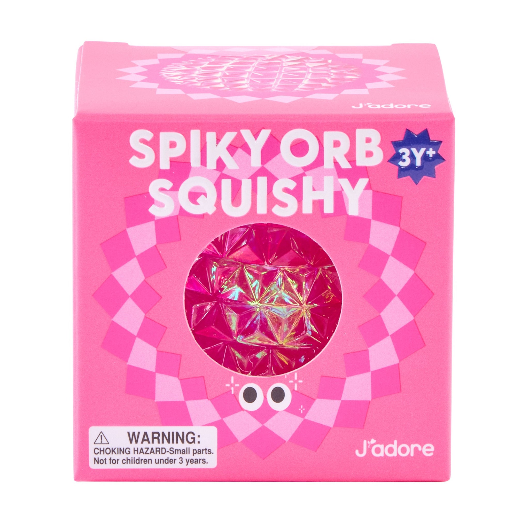 J'adore Spiky Orb Squishy - Pink