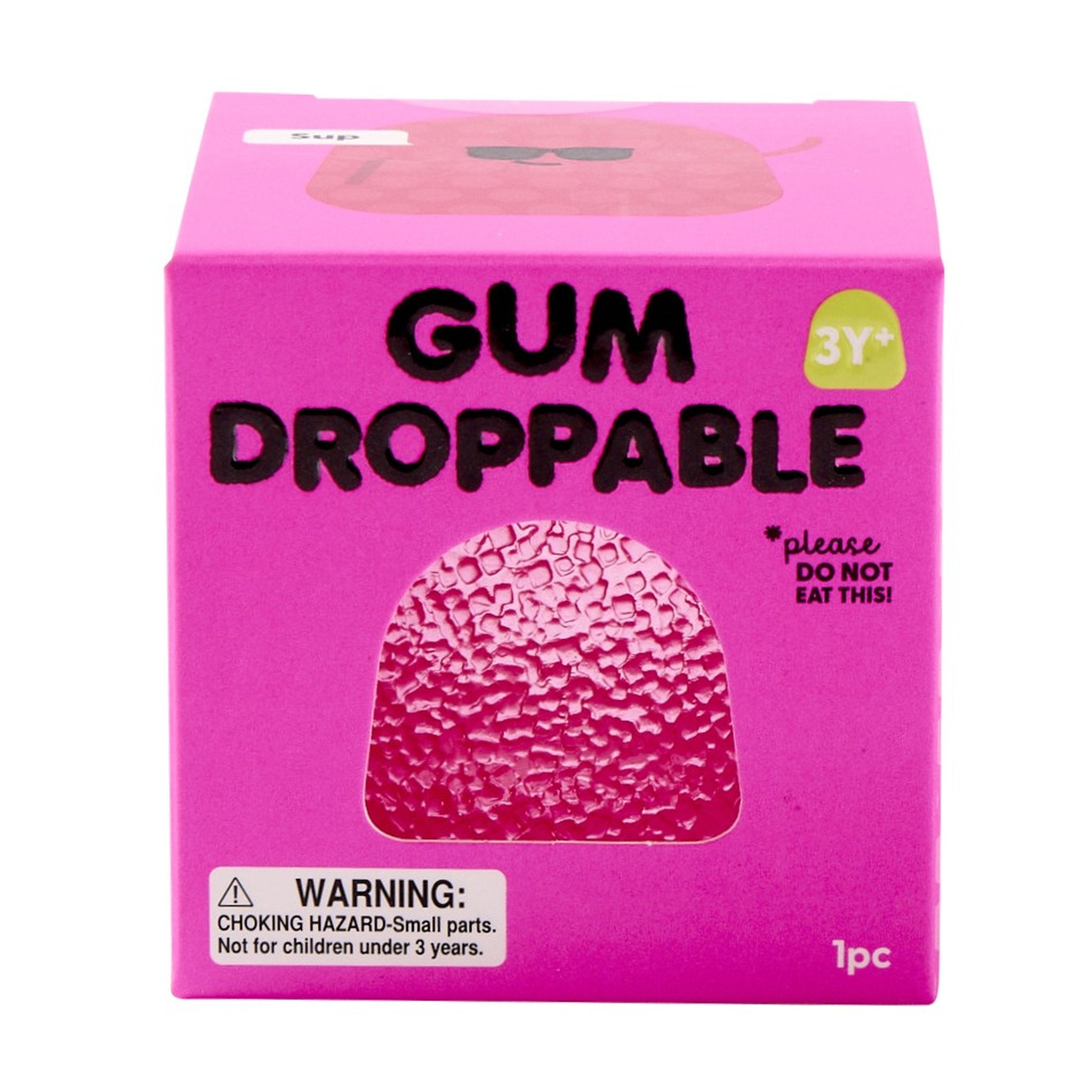 J'adore Gum Droppable Squishy - Pink