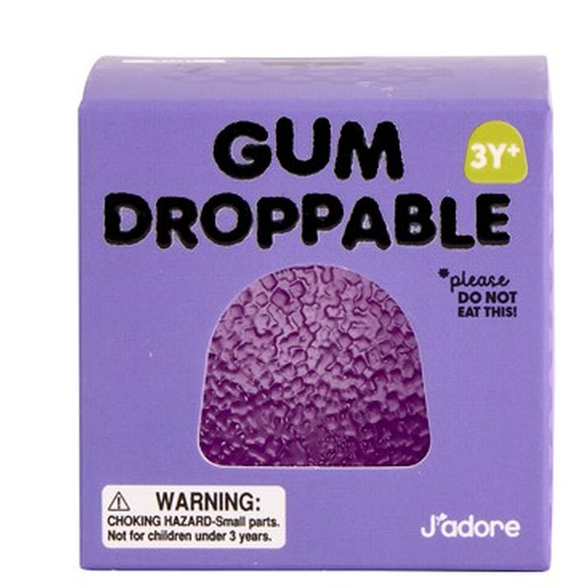J'adore Gum Droppable Squishy - Purple