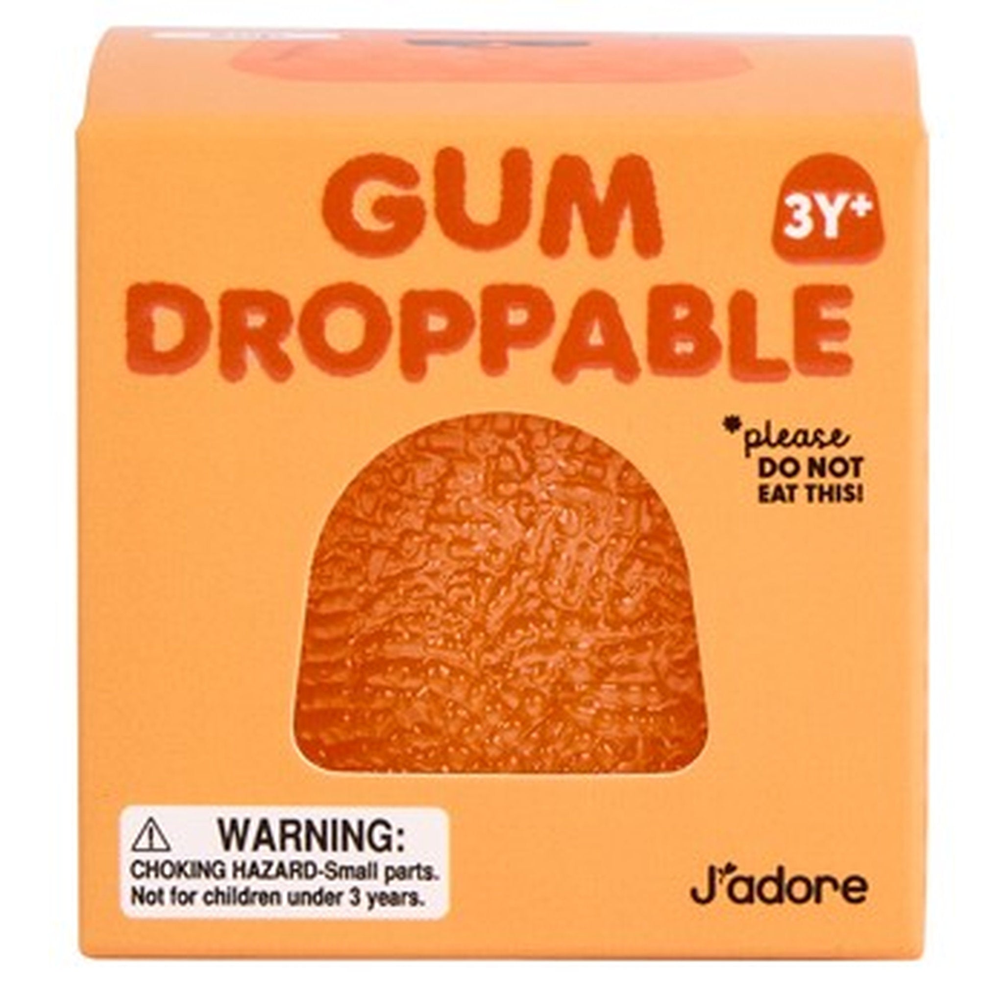 Jadore Gum Droppable Squishy - Orange