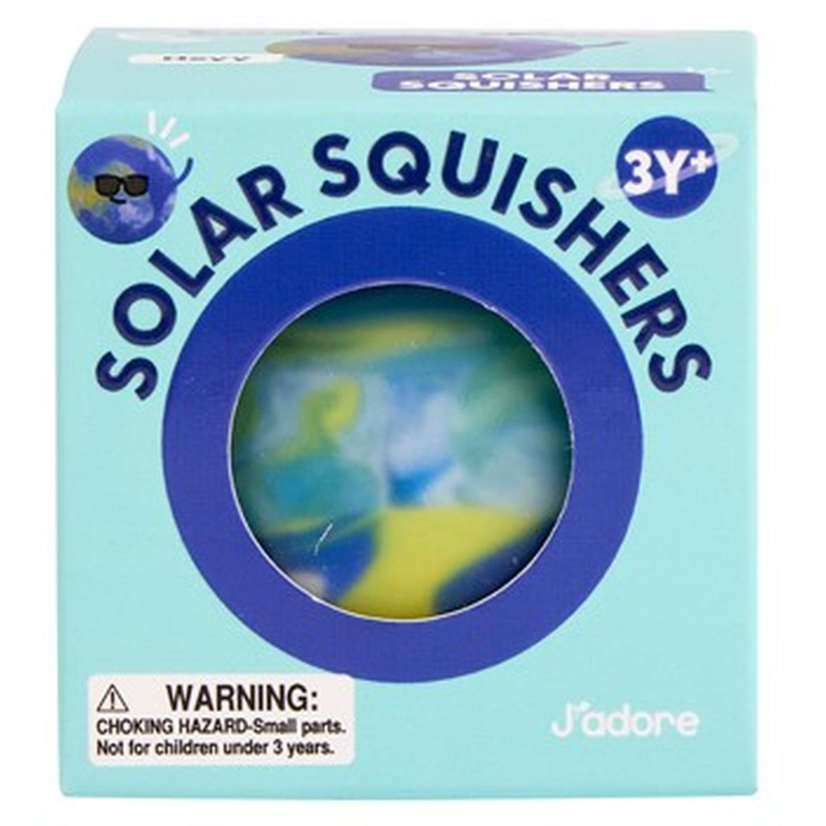 J'adore Solar Squishers Squishy - Blue