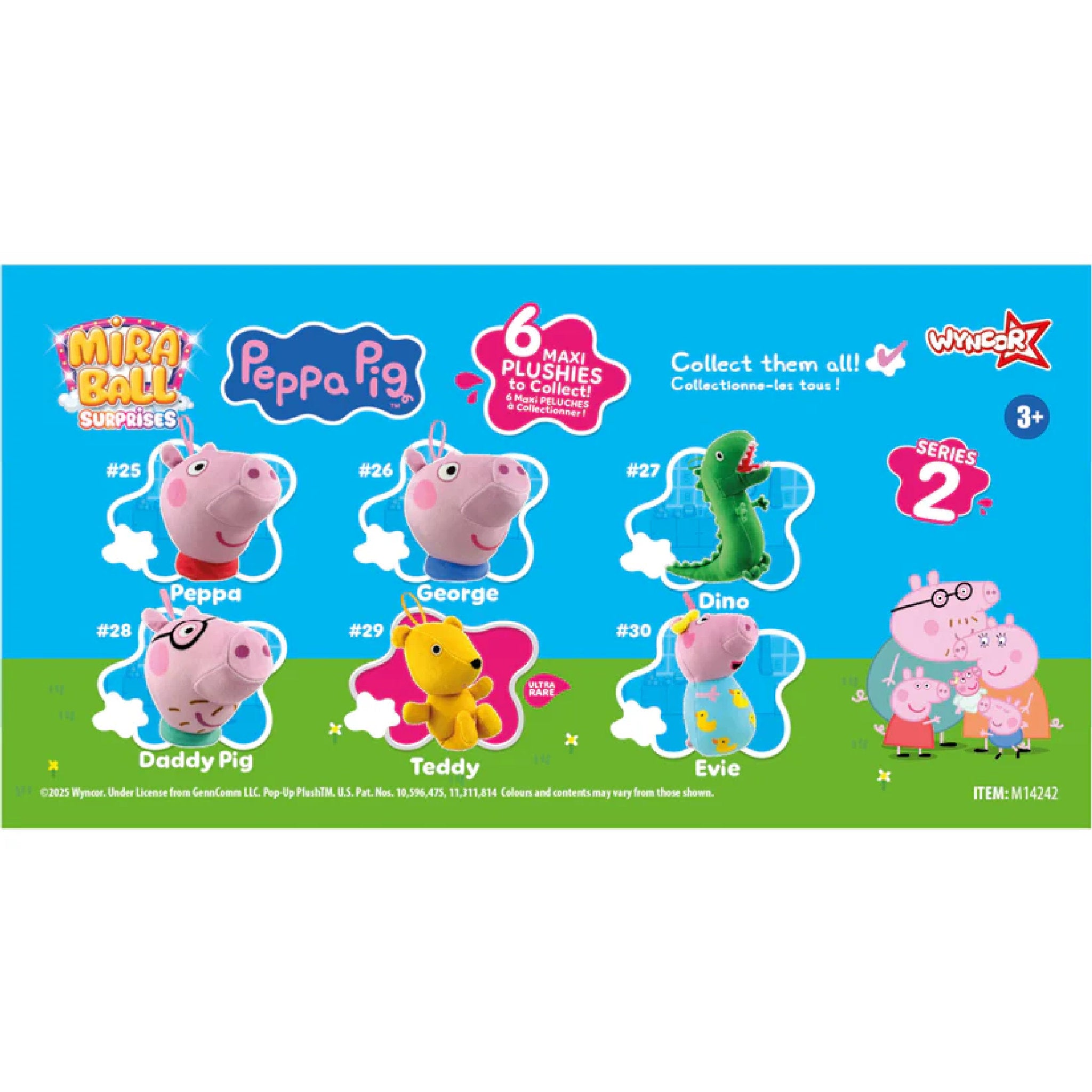 Miraball Surprises Peppa Pig Plush Blind Capsule