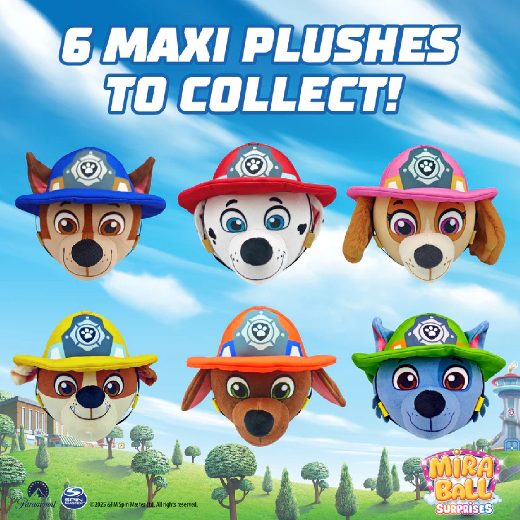 Miraball Surprises Paw Patrol Plush Blind Capsule