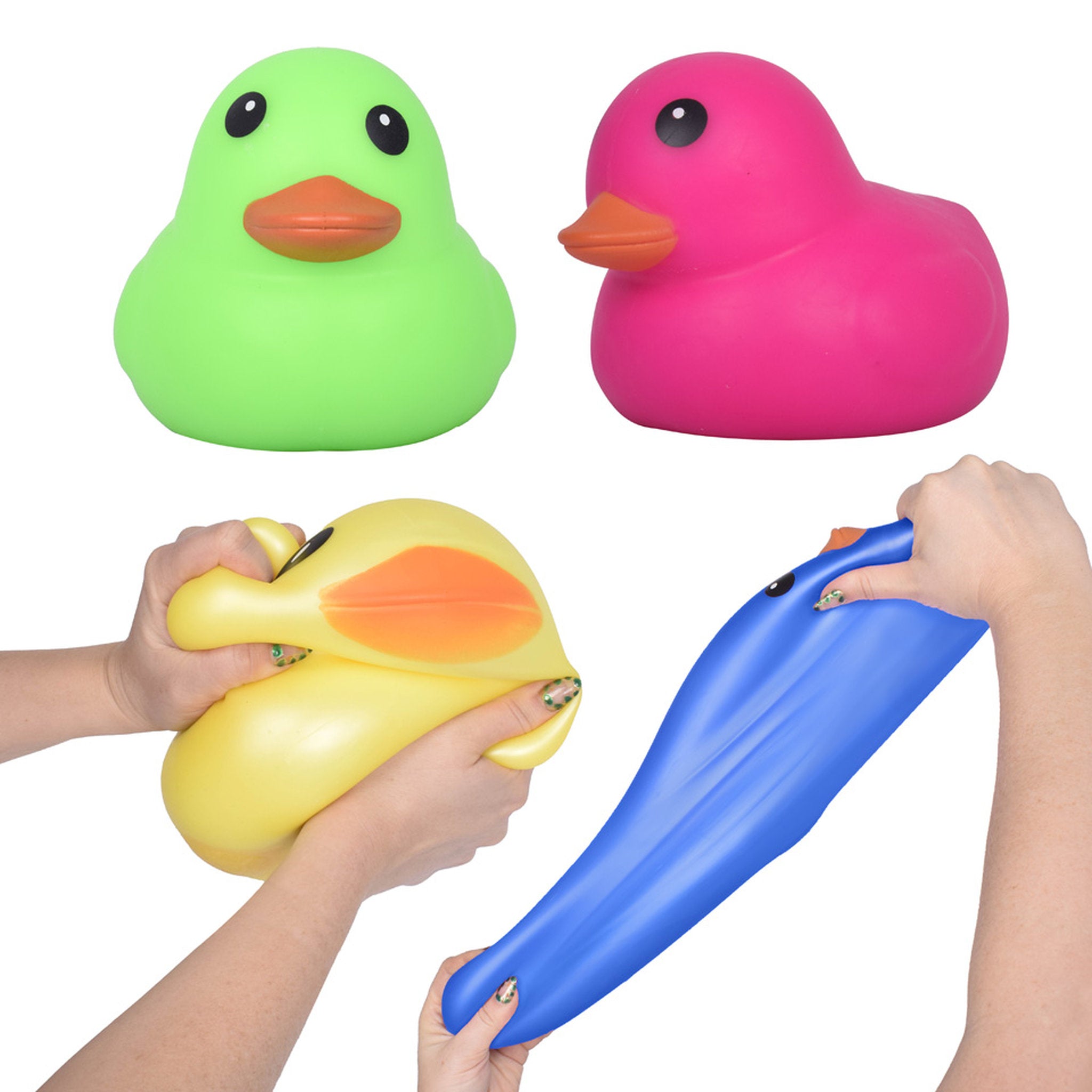 Toymendous Laffy Quacks Jumbo Squishy Duck Assorted Styles