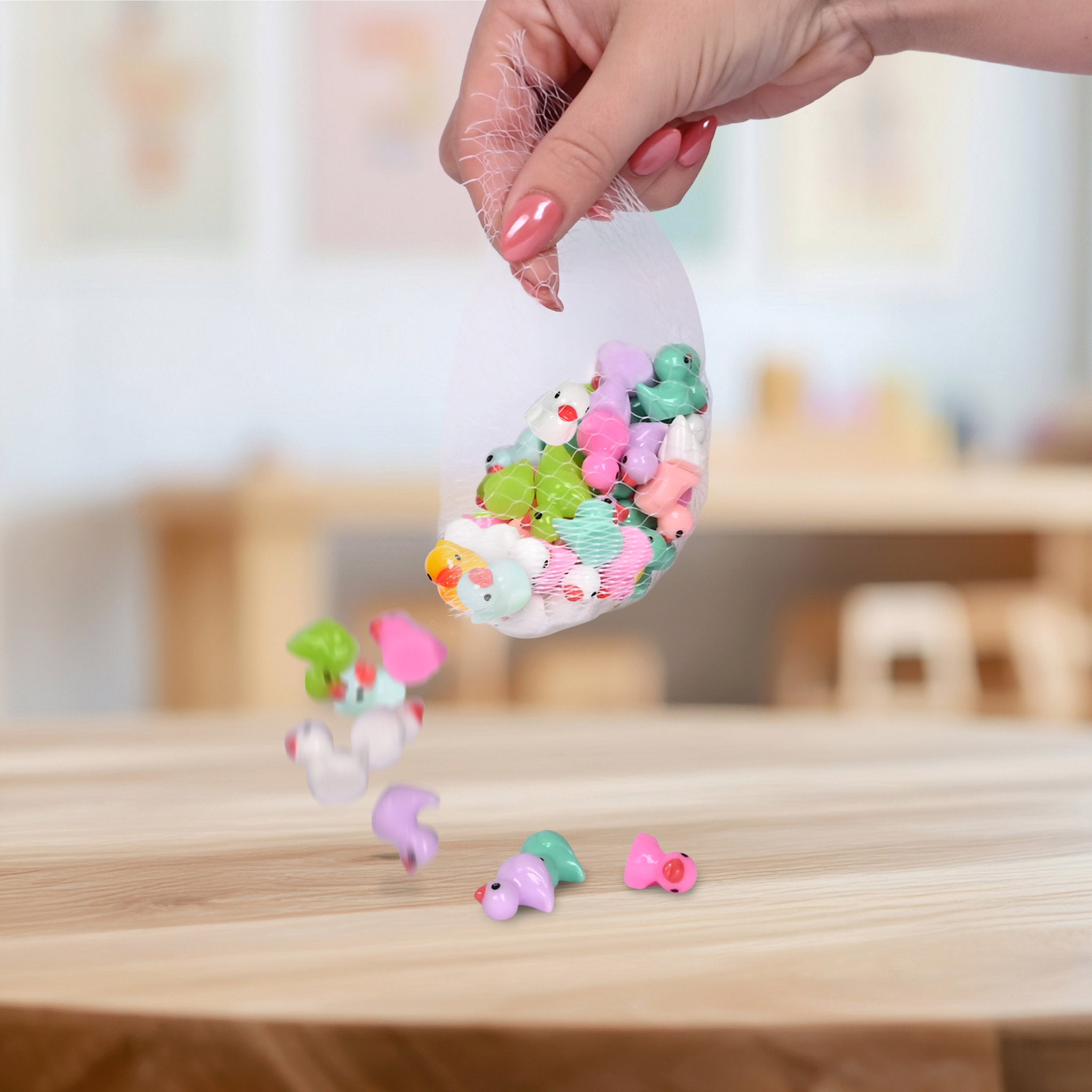 Toymendous Resin Micro Ducks 50 Pack