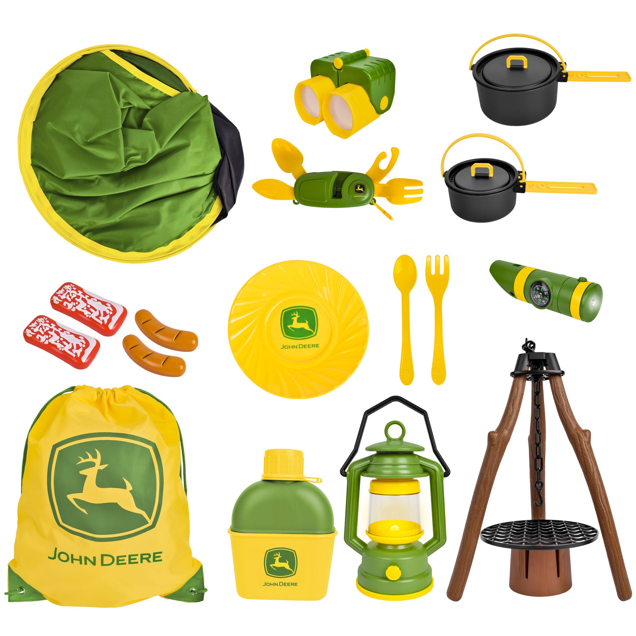 John Deere Pop-up Camping Set