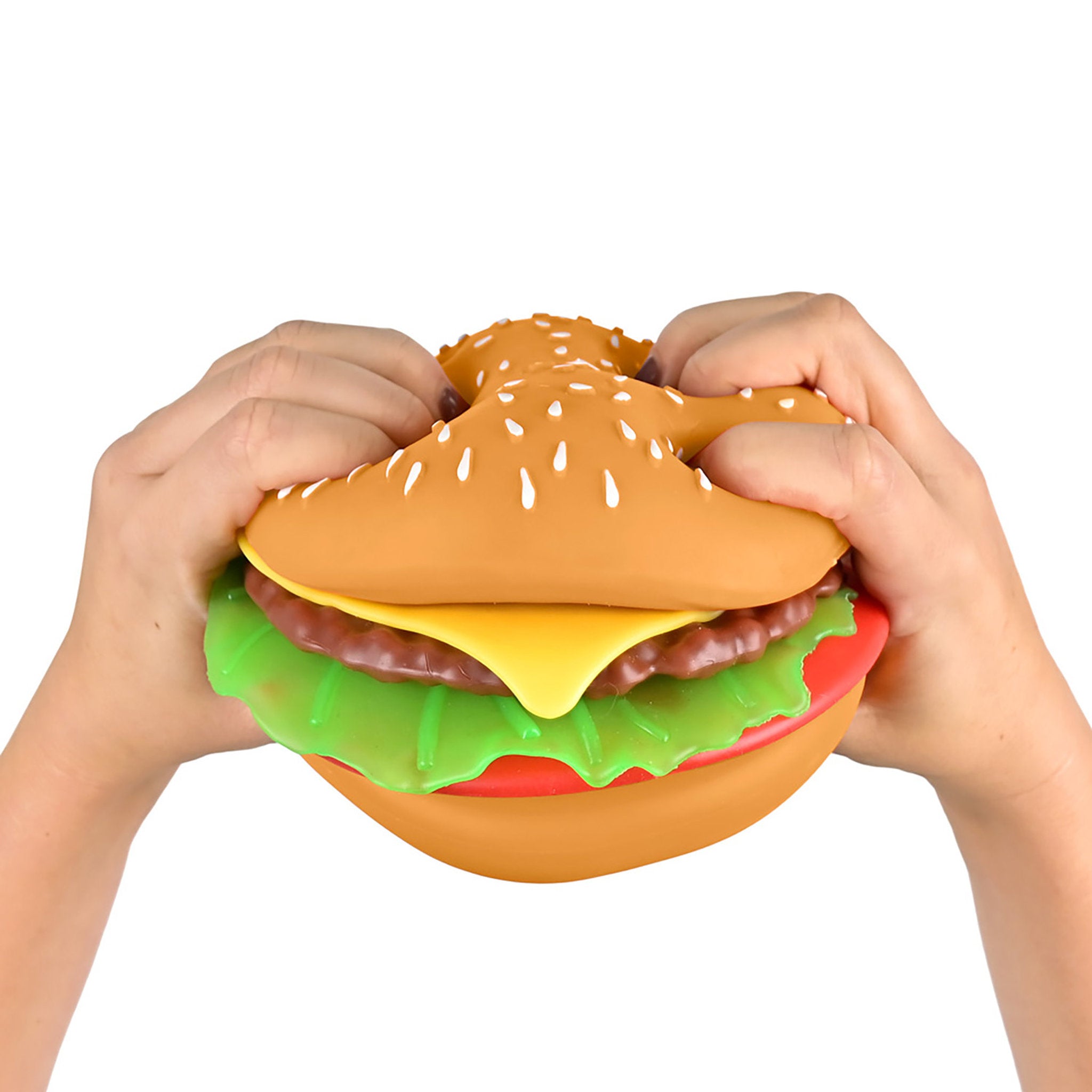 Toymendous Stretchy Squish-n-Stack Burger