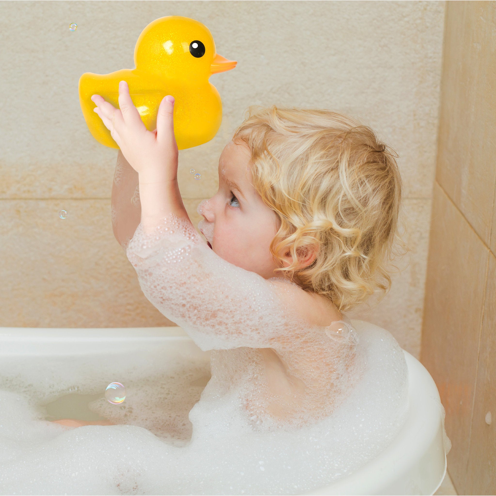 Impulse Toys Jumbo Glitter Ducks Assorted Styles