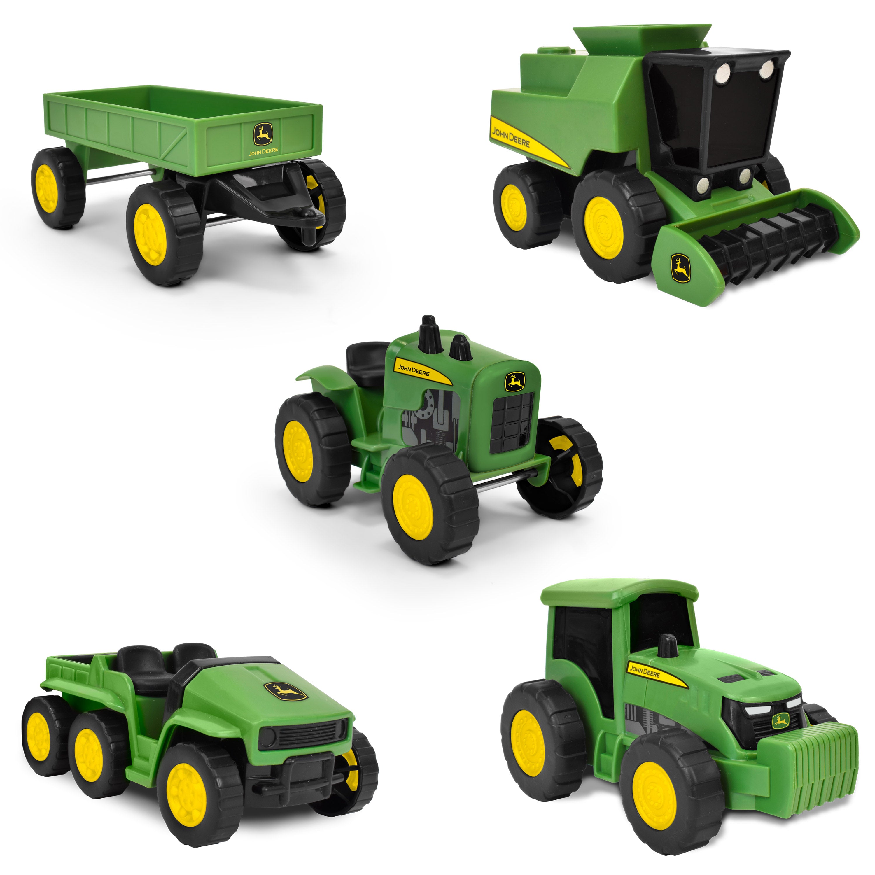 John Deere Micro Farm Vehicles 5-Pack