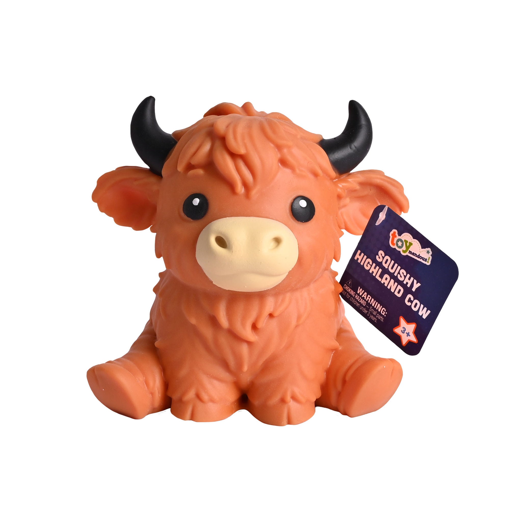 Tomy Squishy Highland Cow Assorted Styles