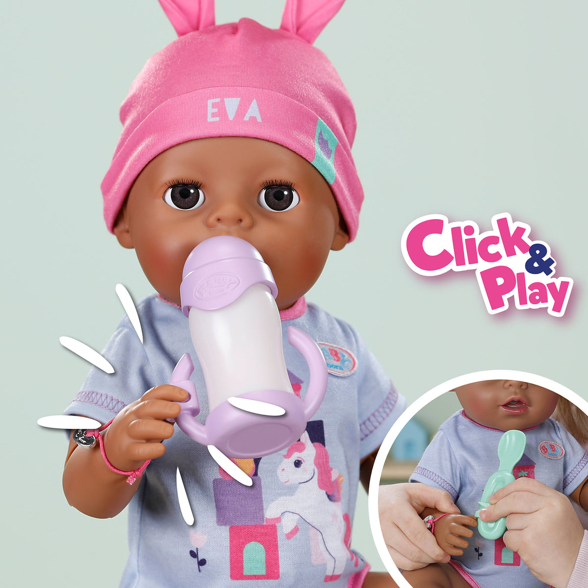 BABY Born Eva Click & Play 43cm Doll