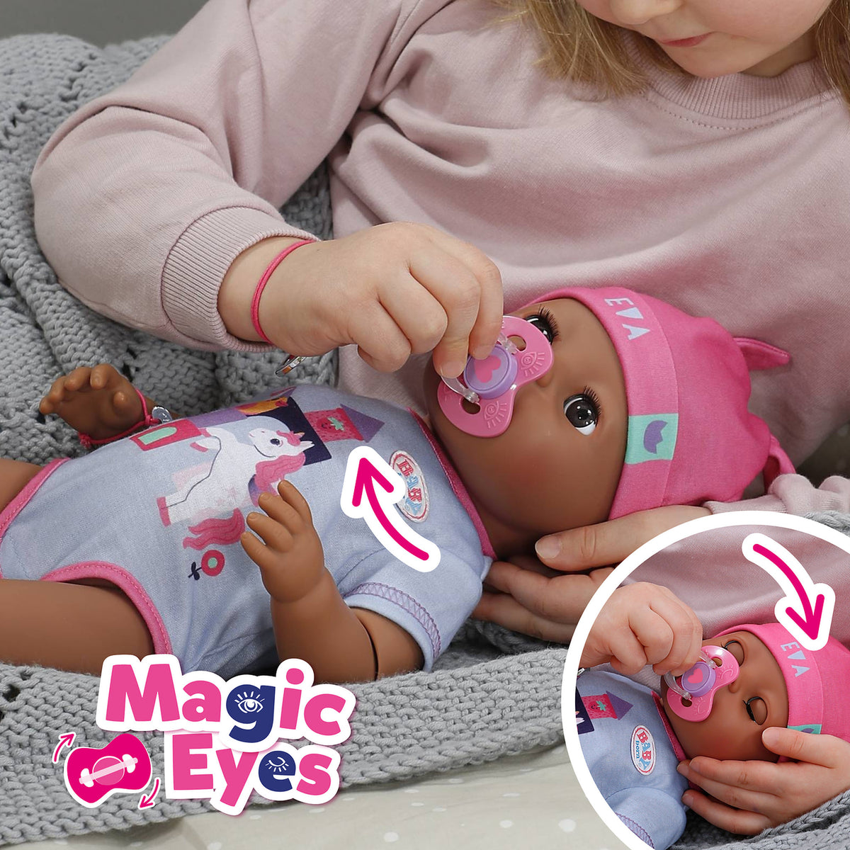 BABY Born Eva Click & Play 43cm Doll