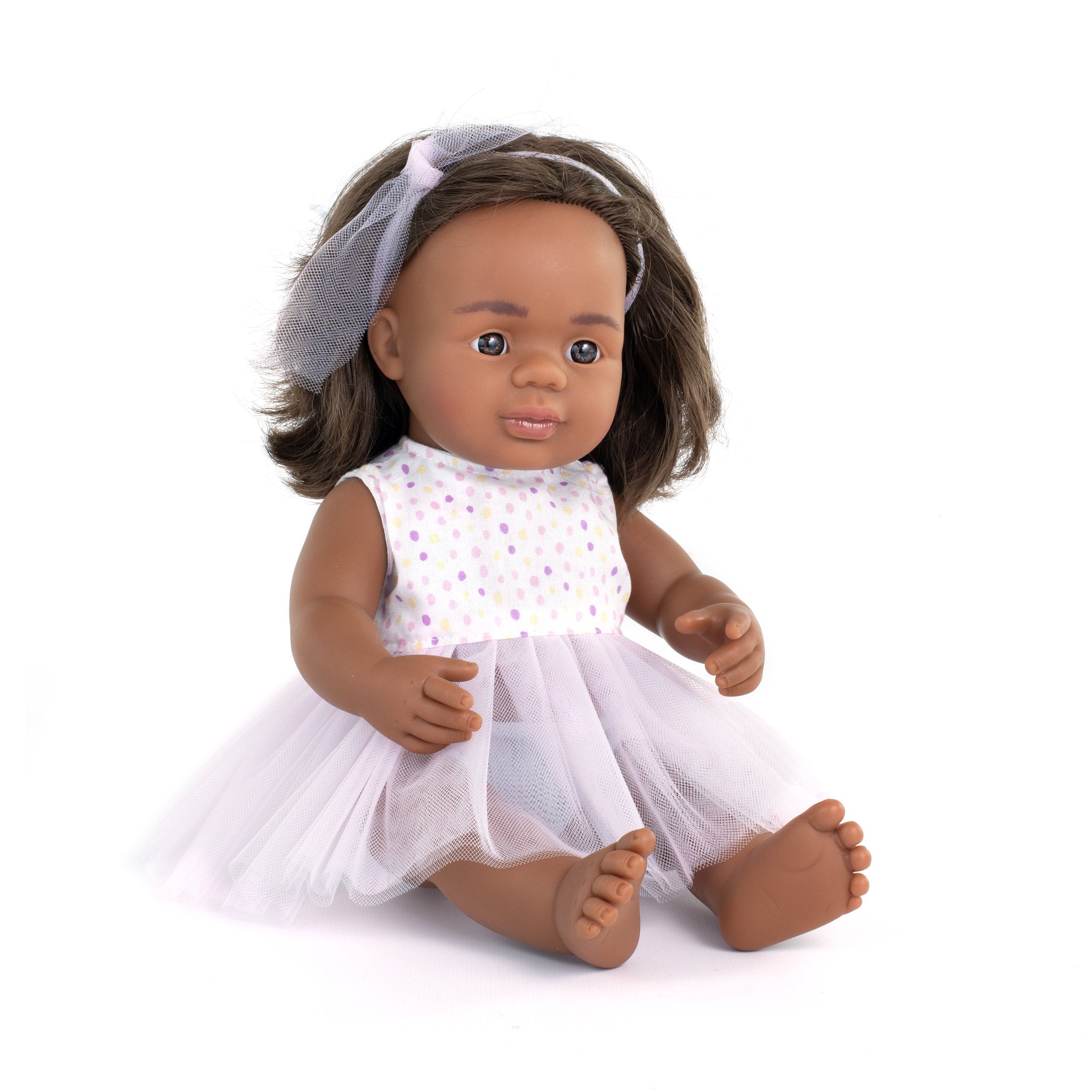 Miniland My Friends & Me 38cm Baby Doll - Aboriginal Girl