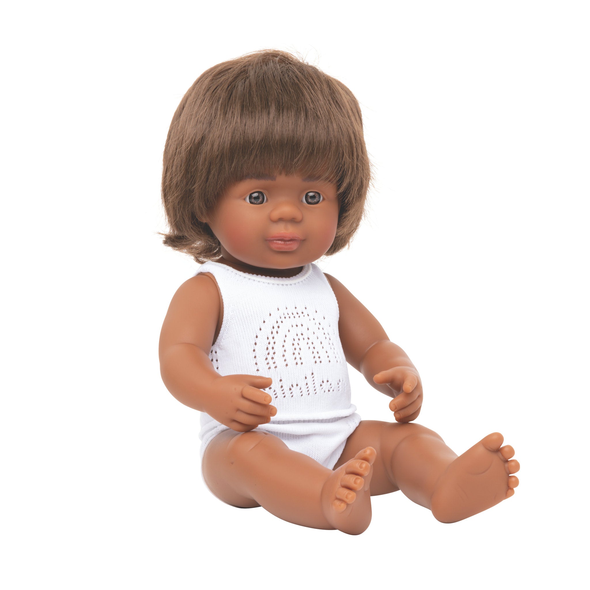 Miniland Doll - Baby 38cm  Aboriginal Boy Doll