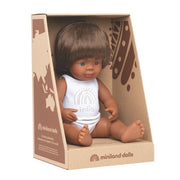 Miniland Doll - Baby 38cm  Aboriginal Boy Doll