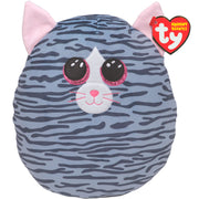 Ty Squishy Beanies 25cm - Kiki Grey Striped Cat