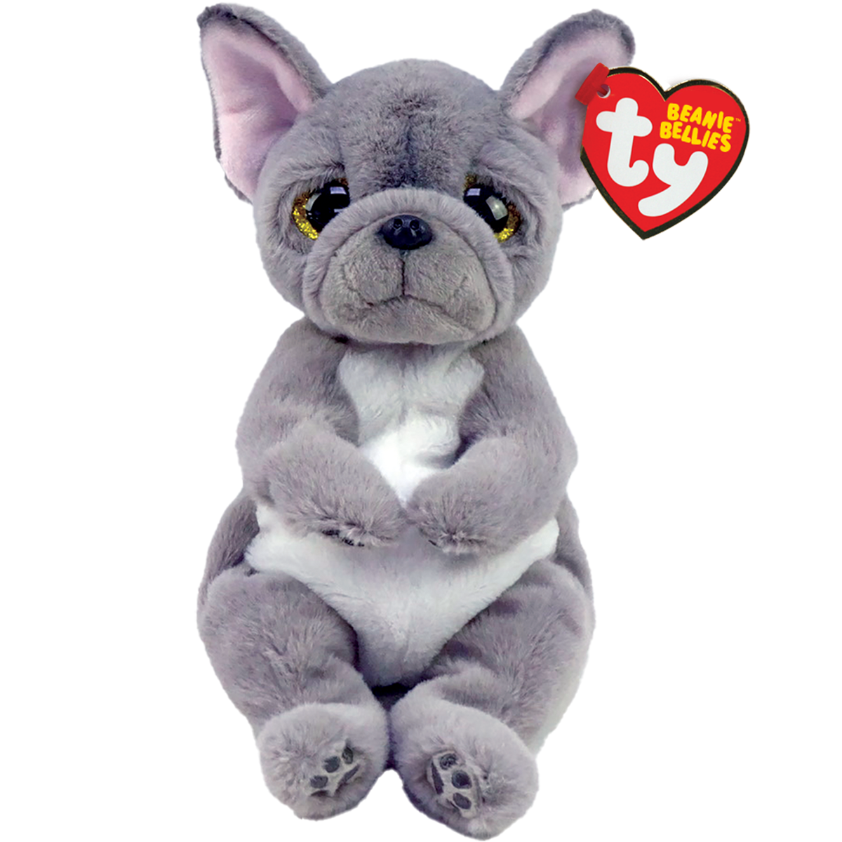 Ty Beanie Bellies Regular - Wilfred Grey Dog