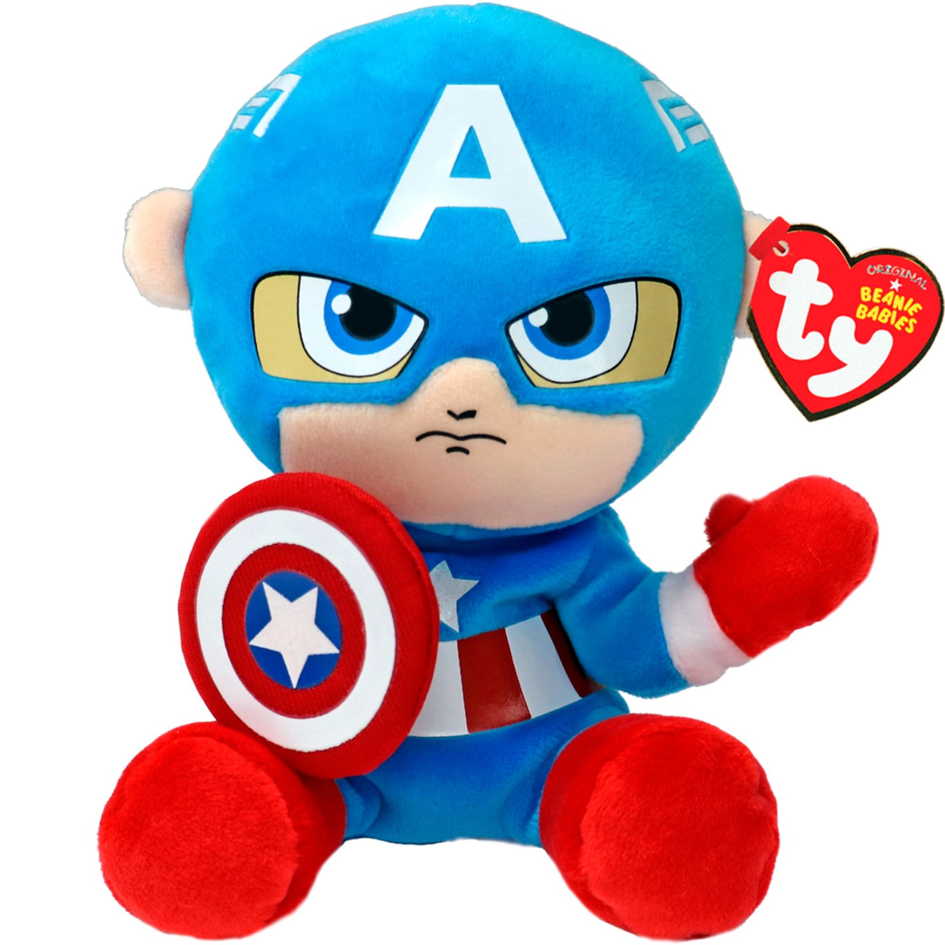 Ty Marvel Soft - Captain America - Toyworld Australia