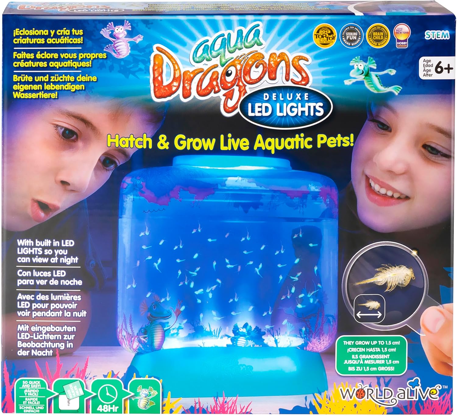 Aqua Dragons Deep Sea Habitat With LED Light