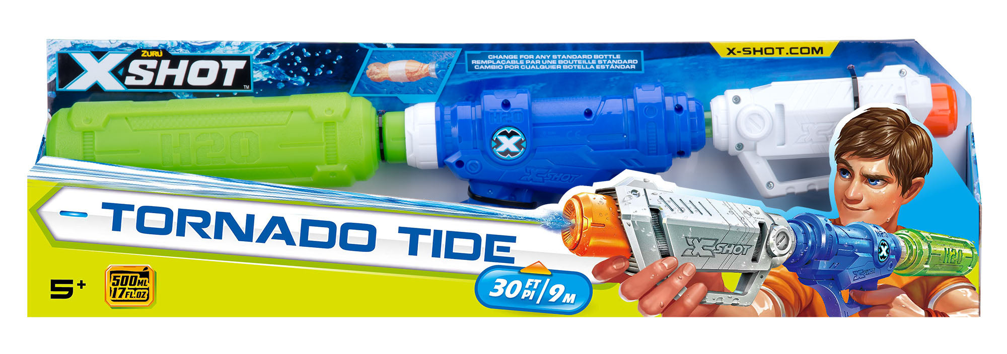 ZURU X Shot Water Blaster Tornado Tide