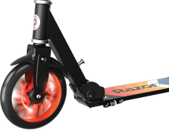 RAZOR A5 LUX SCOOTER ORANGE WITH LIGHT UP WHEELS
