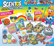 Scentos Scented Paint Your Own Sun Catchers & Magnetic Tiles