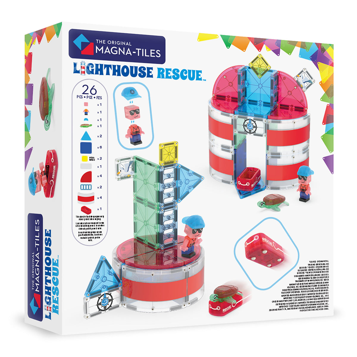 MAGNA-TILES Lighthouse Rescue 26 Piece