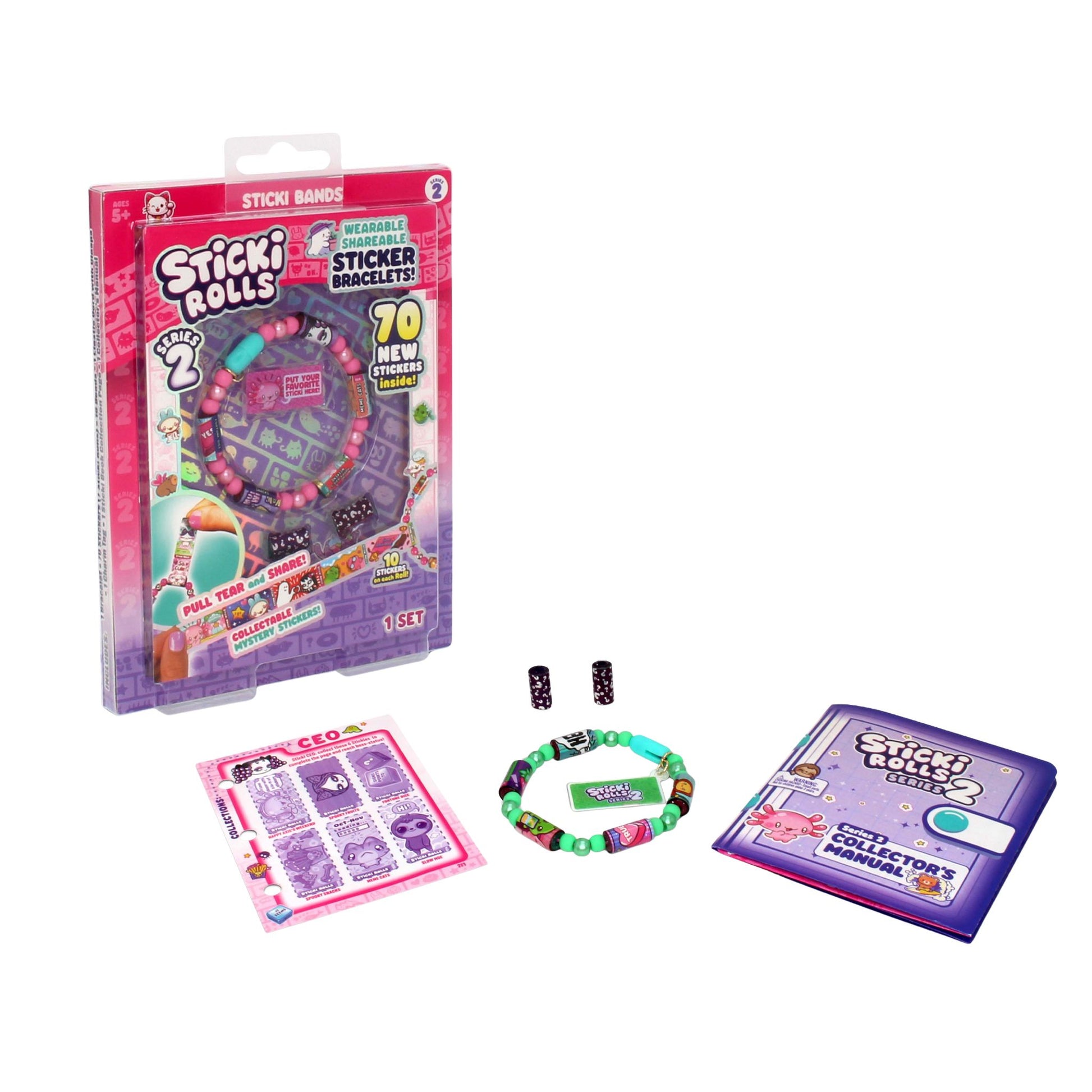 Sticki Rolls S2 Sticki Bands Single Set - Toyworld Australia