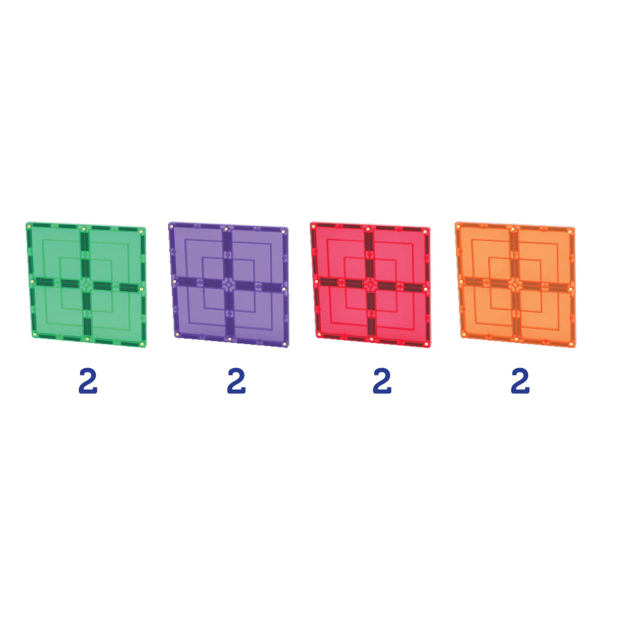 TileTek 8 Piece Large Square Tile Set