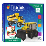 TileTek 22 Piece Transport Set - Mega Earth Movers