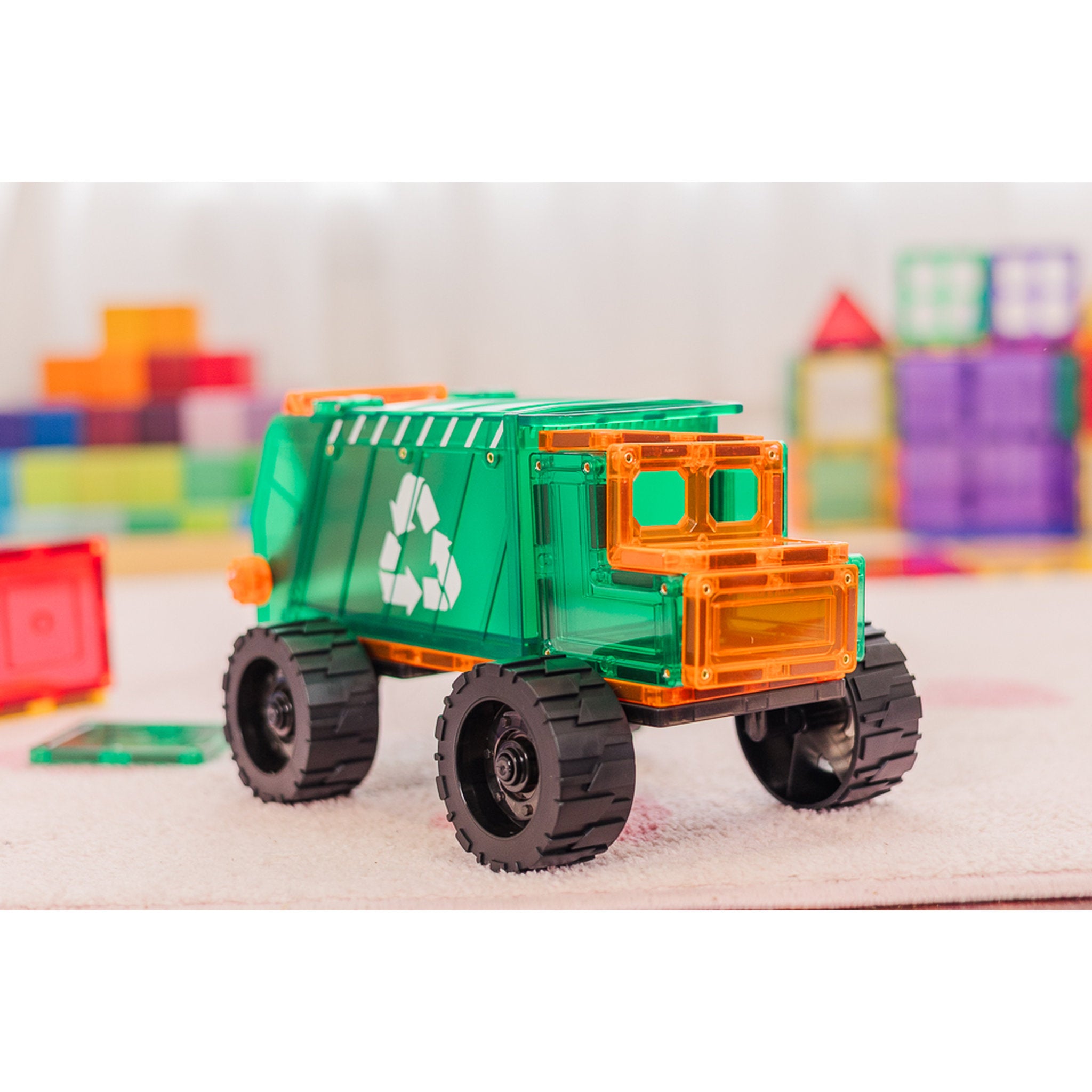 TileTek 14 Piece Mega Recycling Truck