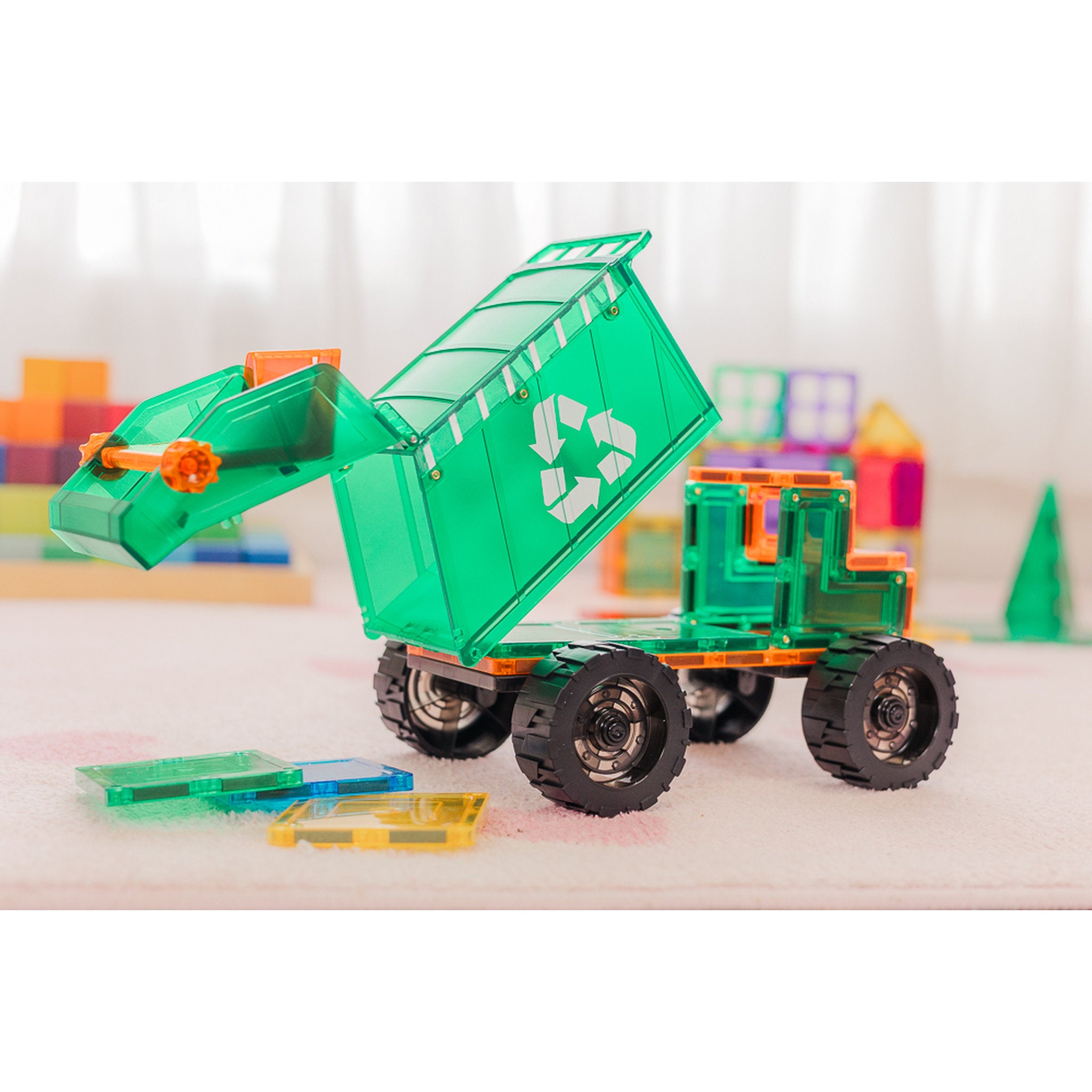 TileTek 14 Piece Mega Recycling Truck