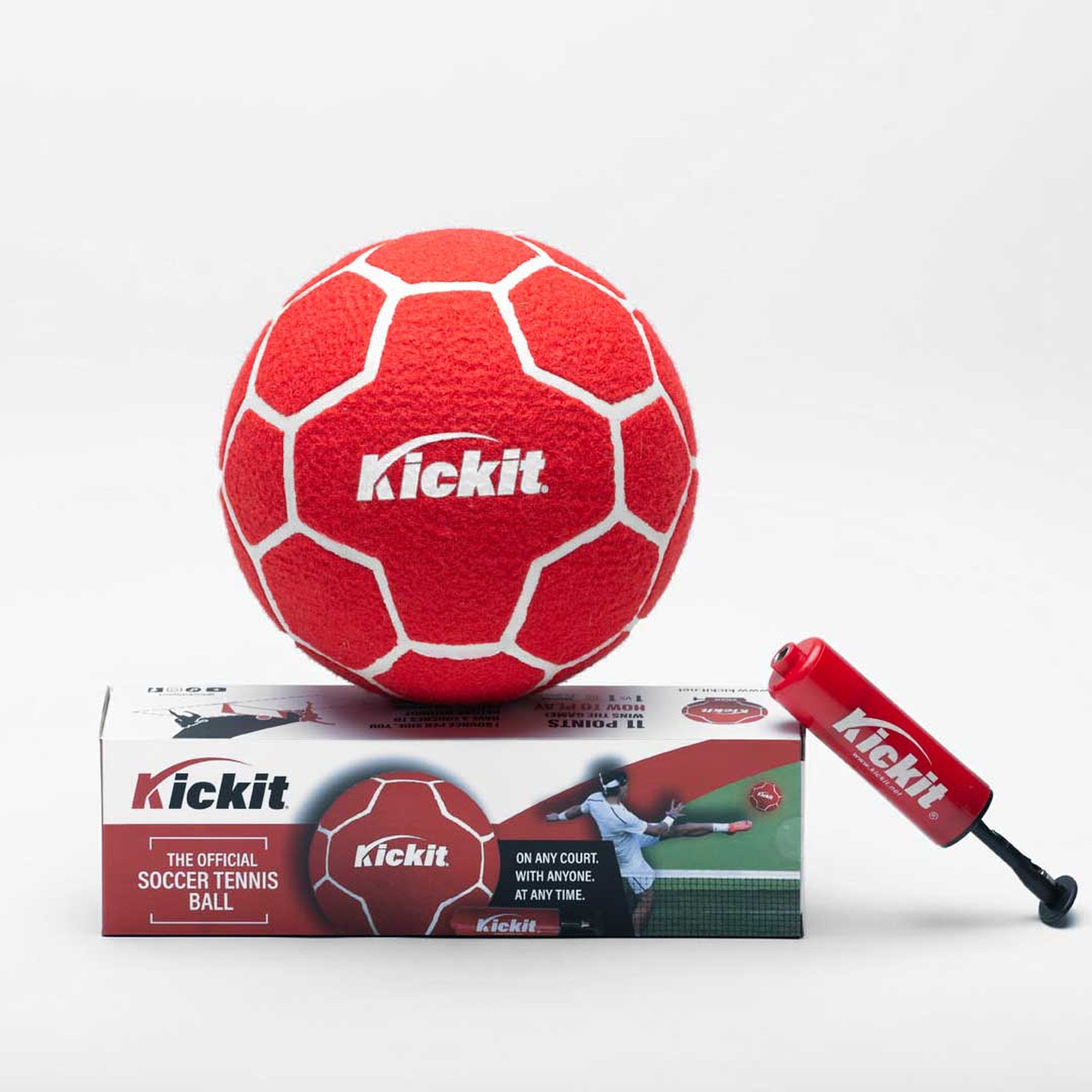 Kick It Soccer Tennis Set - Red