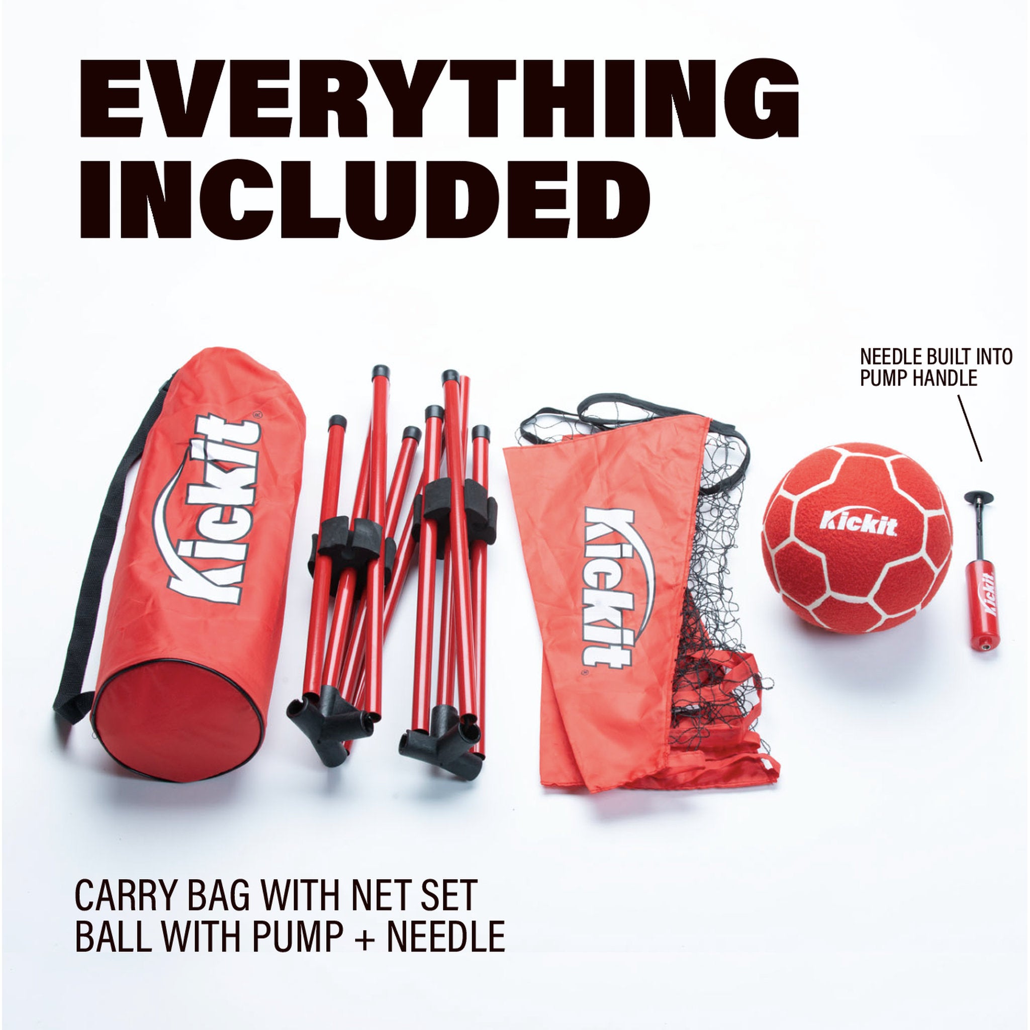 Kick It Soccer Tennis Set - Red